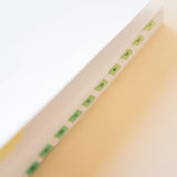 かさね手帖オリジナルインデックス